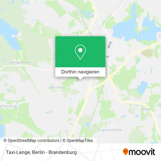 Taxi-Lange Karte