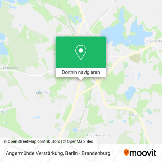Angermünde Verstärkung Karte