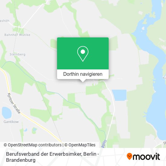 Berufsverband der Erwerbsimker Karte