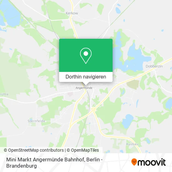 Mini Markt Angermünde Bahnhof Karte