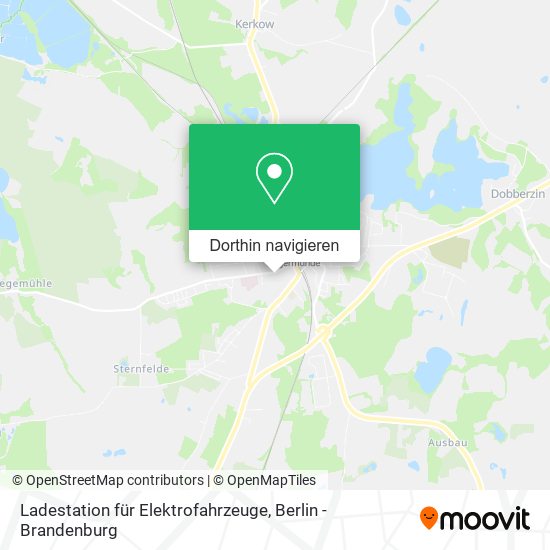 Ladestation für Elektrofahrzeuge Karte