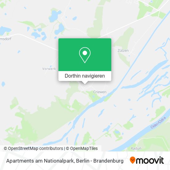 Apartments am Nationalpark Karte