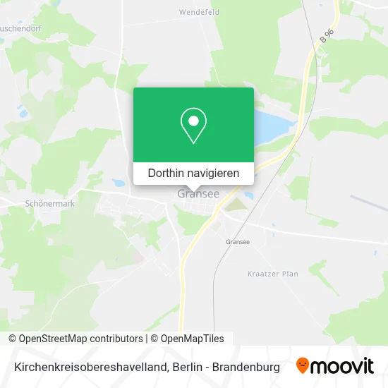 Kirchenkreisobereshavelland Karte