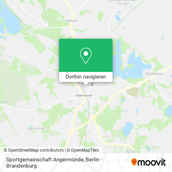 Sportgemeinschaft Angermünde Karte