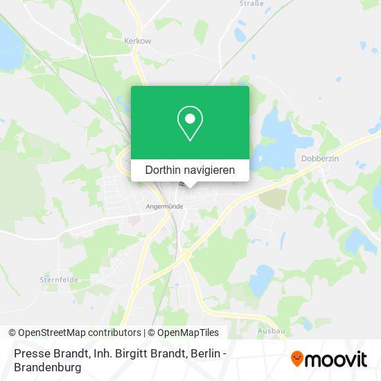 Presse Brandt, Inh. Birgitt Brandt Karte