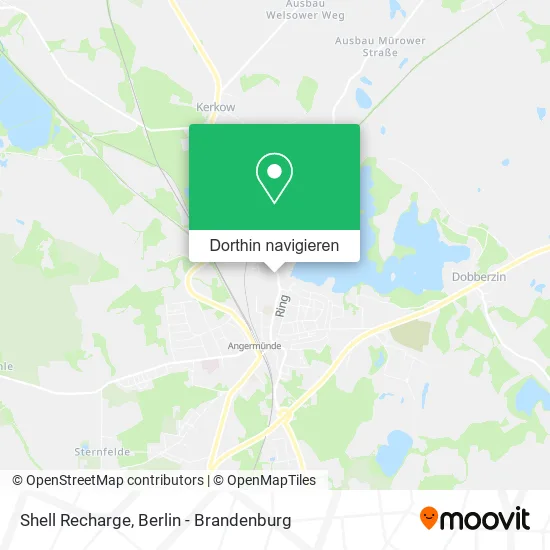 Shell Recharge Karte