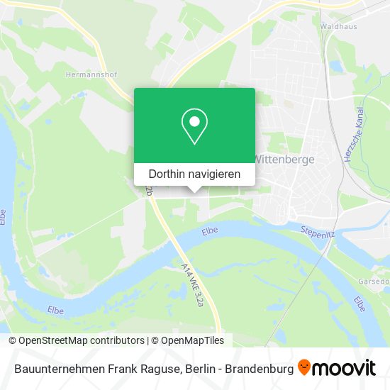 Bauunternehmen Frank Raguse Karte