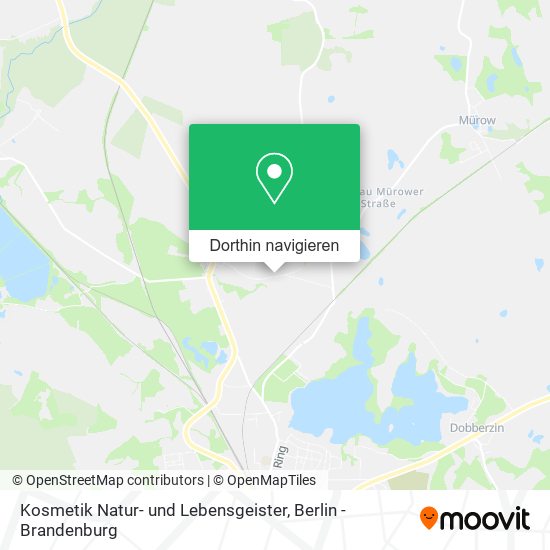 Kosmetik Natur- und Lebensgeister Karte