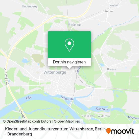 Kinder- und Jugendkulturzentrum Wittenberge Karte