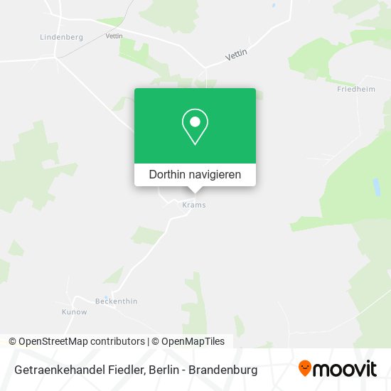 Getraenkehandel Fiedler Karte