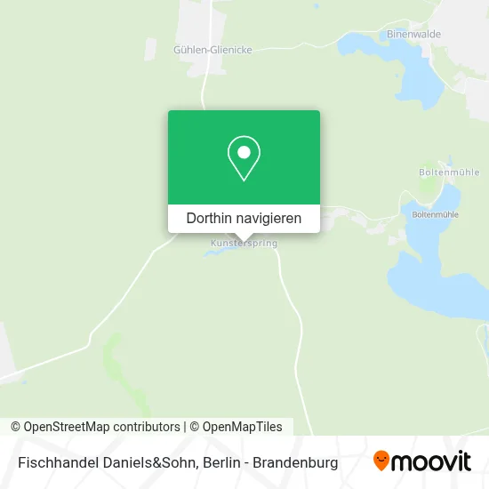Fischhandel Daniels&Sohn Karte