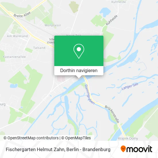 Fischergarten Helmut Zahn Karte