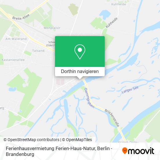 Ferienhausvermietung Ferien-Haus-Natur Karte
