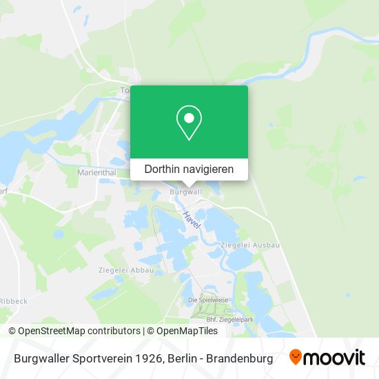 Burgwaller Sportverein 1926 Karte