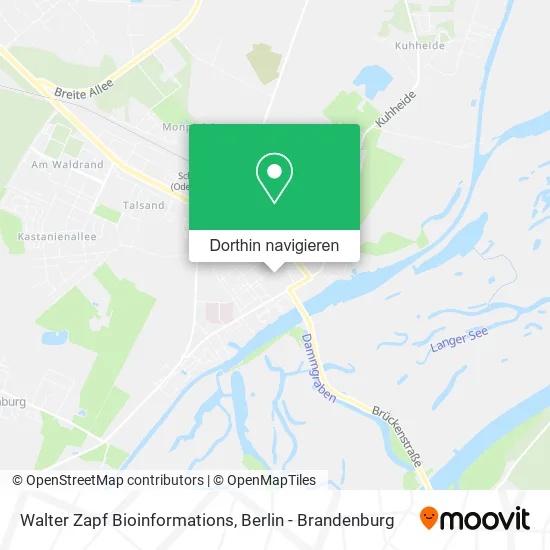 Walter Zapf Bioinformations Karte