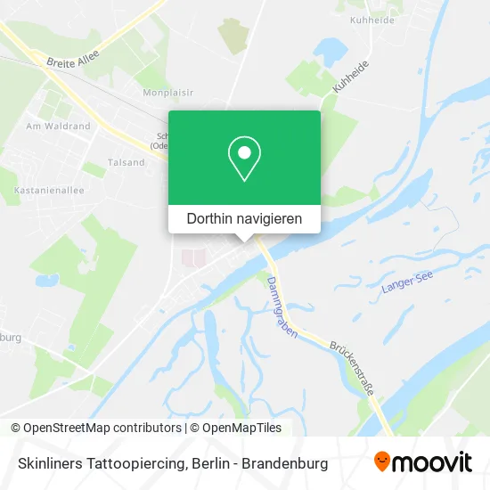 Skinliners Tattoopiercing Karte