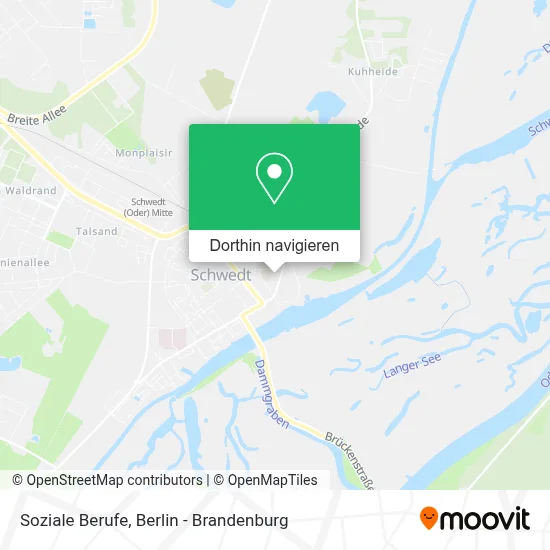 Soziale Berufe Karte