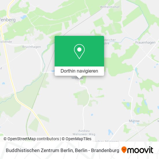 Buddhistischen Zentrum Berlin Karte