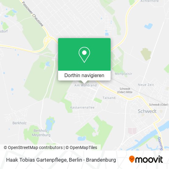 Haak Tobias Gartenpflege Karte