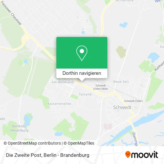 Die Zweite Post Karte