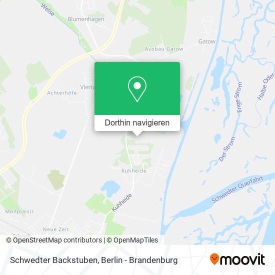 Schwedter Backstuben Karte