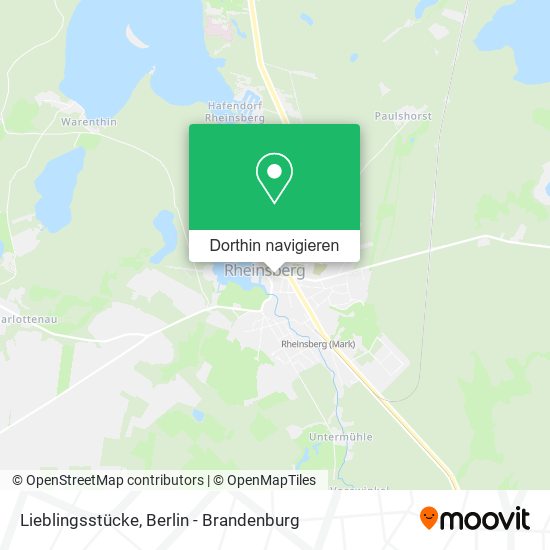 Lieblingsstücke Karte