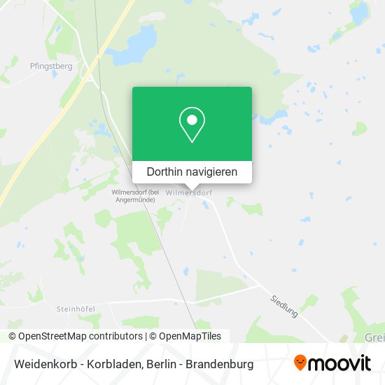 Weidenkorb - Korbladen Karte