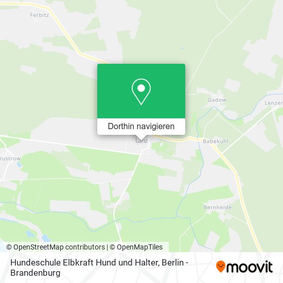 Hundeschule Elbkraft Hund und Halter Karte