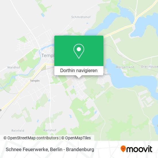 Schnee Feuerwerke Karte