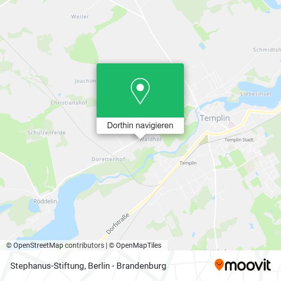 Stephanus-Stiftung Karte