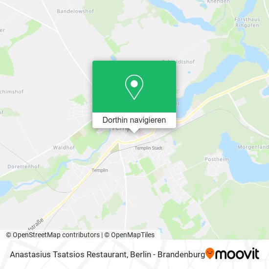 Anastasius Tsatsios Restaurant Karte