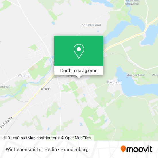 Wir Lebensmittel Karte