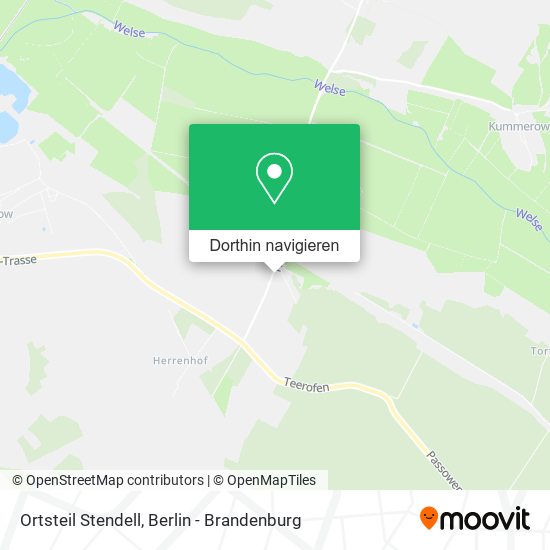 Ortsteil Stendell Karte