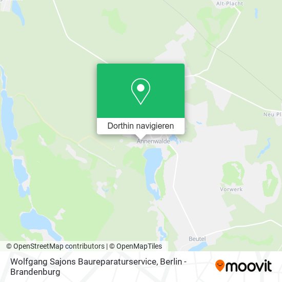 Wolfgang Sajons Baureparaturservice Karte