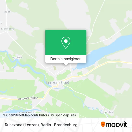Ruhezone (Lenzen) Karte