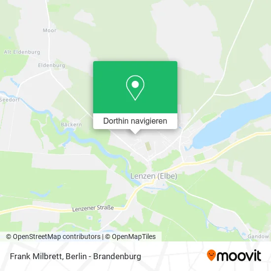 Frank Milbrett Karte