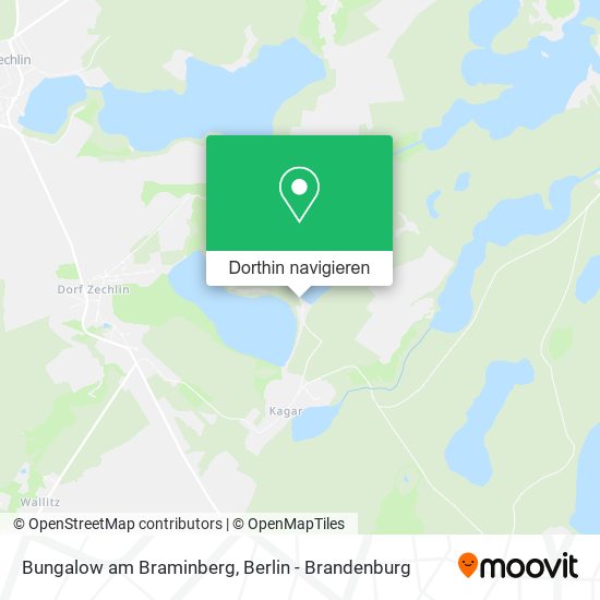 Bungalow am Braminberg Karte