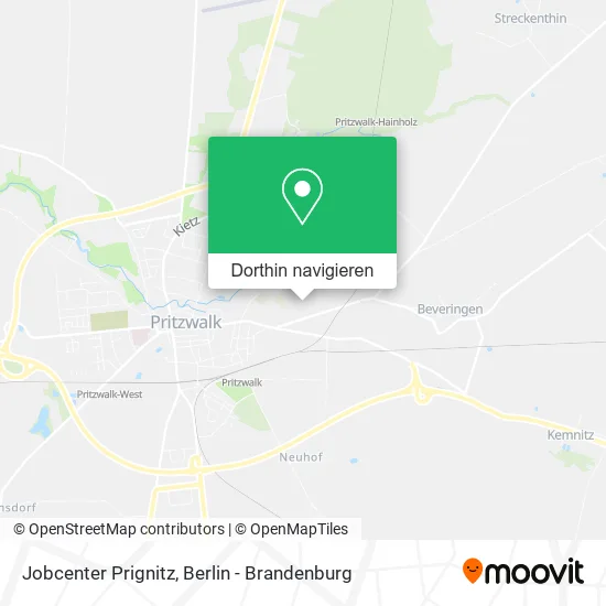 Jobcenter Prignitz Karte