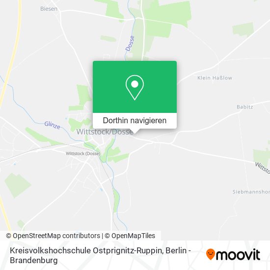 Kreisvolkshochschule Ostprignitz-Ruppin Karte