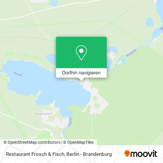 Restaurant Frosch & Fisch Karte