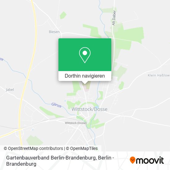 Gartenbauverband Berlin-Brandenburg Karte