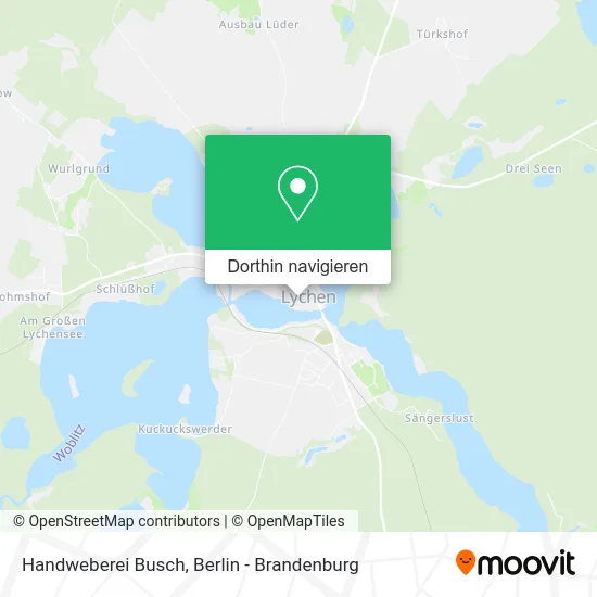 Handweberei Busch Karte