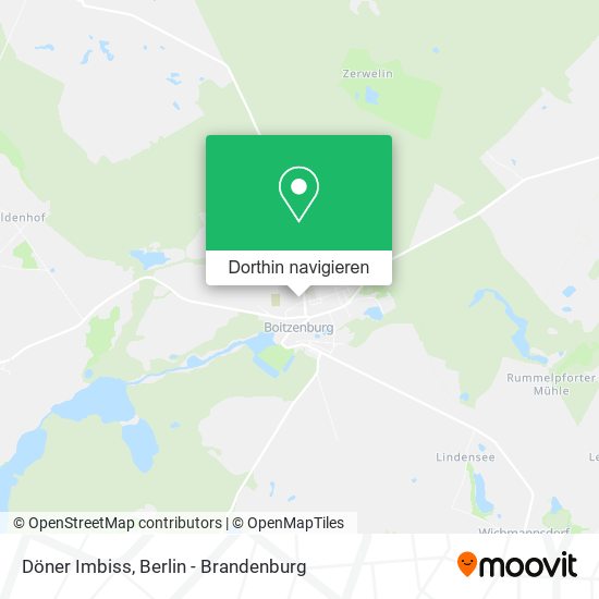 Döner Imbiss Karte