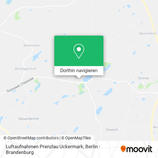 Luftaufnahmen Prenzlau Uckermark Karte
