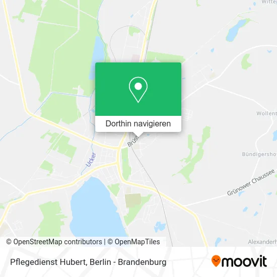 Pflegedienst Hubert Karte