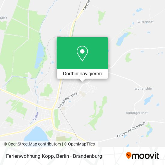 Ferienwohnung Köpp Karte