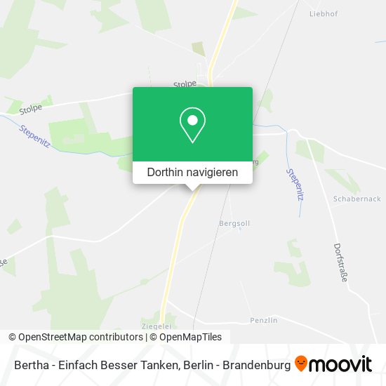 Bertha - Einfach Besser Tanken Karte