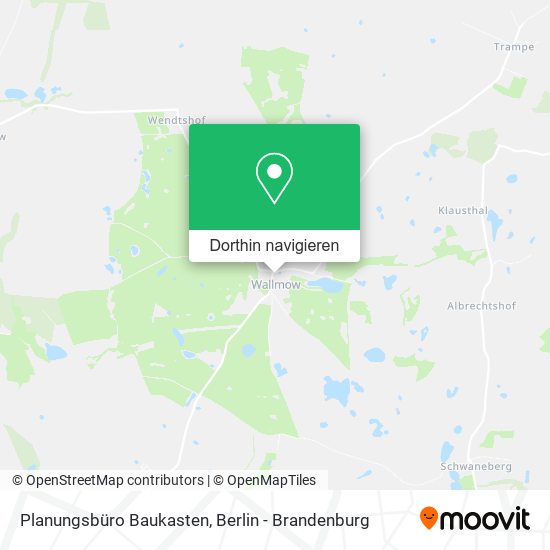 Planungsbüro Baukasten Karte