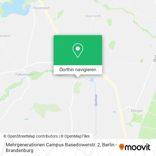 Mehrgenerationen Campus Basedowerstr. 2 Karte