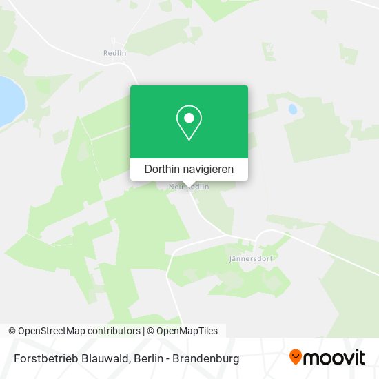 Forstbetrieb Blauwald Karte